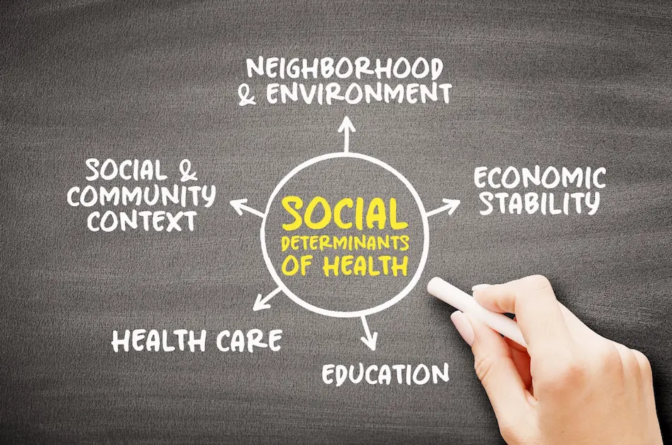 Social determinants of health in California